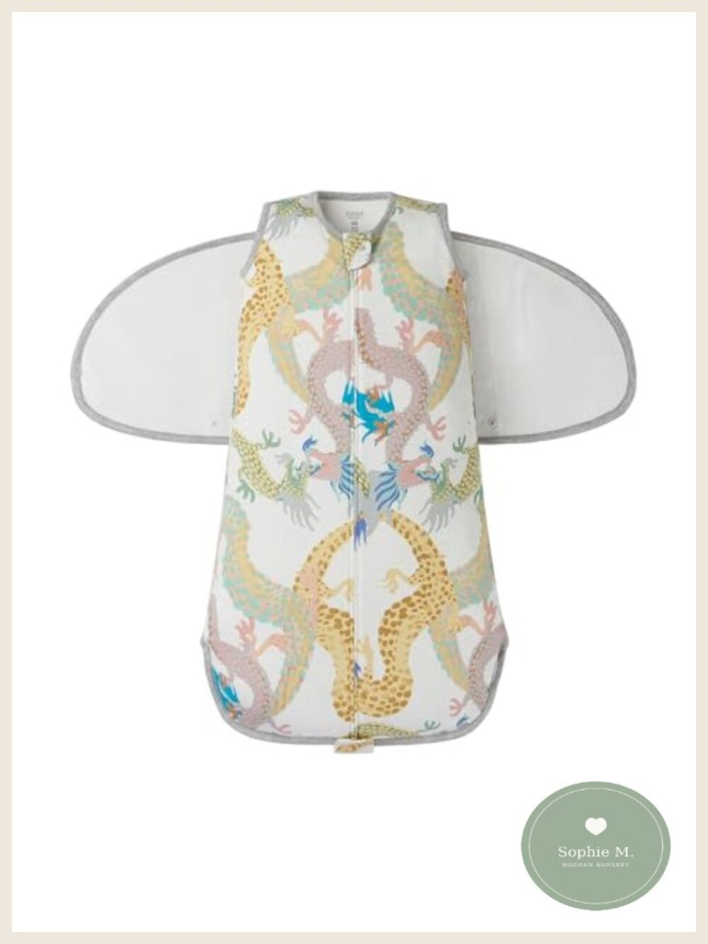 Baby Sleep Sack Swaddle Bag Bamboo Viscose Cotton 0.25 TOG Detachable Wings